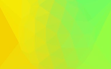 Açık yeşil, kırmızı vektör Çokgen zemin bir mücevher bir merkezi ile. Üçgenler ile modern soyut resim. Tamamen yeni bir tasarım sizin broşürü.