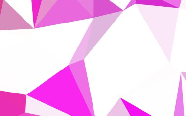 Hafif mavi vektör soyut poligonal model. Poligonal illüstrasyon parlayan, hangi üçgen oluşur. Marka kitap için yeni şablon.