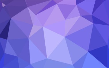 Pembe ışık, vektör soyut mozaik zemin mavi. Çokgen şekilleri ile bir örnek. Web siteniz için yeni bir doku.