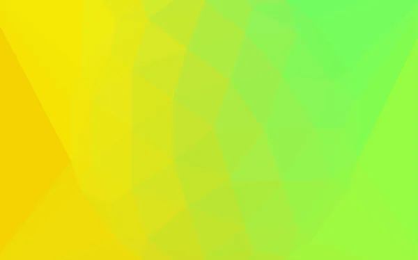 Світло Зелений Червоний Векторний Багатокутник Абстрактний Фон Перлиною Центрі Сучасна — стоковий вектор