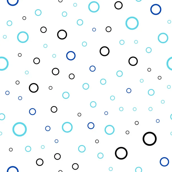 Σκούρο Μπλε Διάνυσμα Χωρίς Ραφή Πρότυπο Σφαίρες Σύγχρονη Αφηρημένη Εικόνα — Διανυσματικό Αρχείο