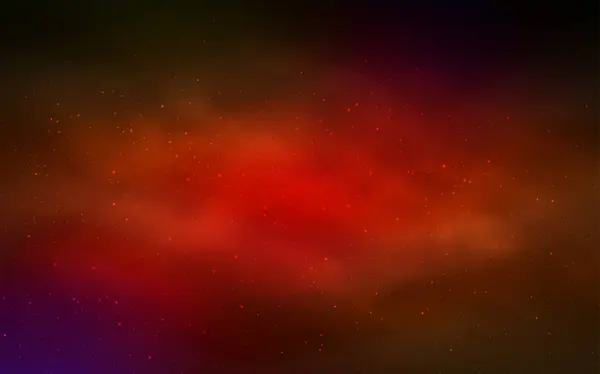 Szablon Ciemnoczerwonego Wektora Gwiazdami Przestrzeni Gwiazdy Kosmiczne Rozmytym Abstrakcyjnym Tle — Wektor stockowy