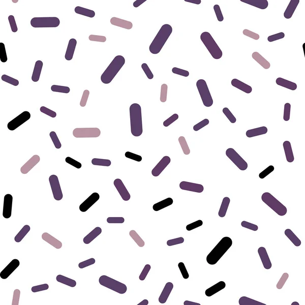 Dunkelviolette Rosa Vektor Nahtlose Hülle Mit Streifen Leuchtende Farbige Illustration — Stockvektor