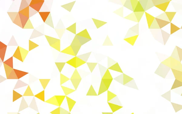 Luz Verde Vector Triángulo Cubierta Mosaico Ilustración Abstracta Poligonal Con — Vector de stock