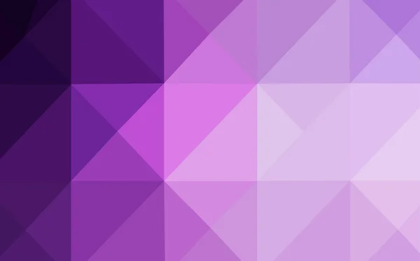 Light Purple Pink Vector Abstract Mosaic Pattern Glitter Abstract Illustration — Stock Vector