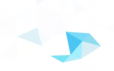 Hafif pembe, kırmızı vektör soyut poligonal model. Tamamen yeni bir renk illüstrasyon poligonal bir tarzda. İş tasarımınız için yeni stil.