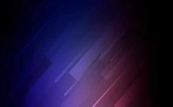 Темно Рожева Синя Векторна Текстура Кольоровими Лініями Блискуча Кольорова Ілюстрація — стоковий вектор