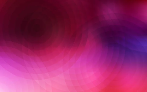 Dark Purple Patrón Vectorial Rosa Con Esferas Ilustración Abstracta Brillante — Vector de stock