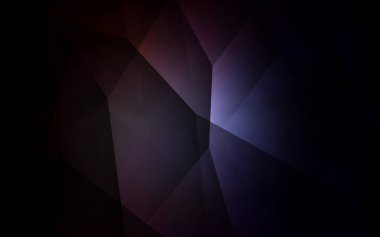 Koyu gri vektör zemin Çokgen. Noktalı resim stili üçgenler ile yaratıcı çizimde. İşiniz için yeni tasarım.