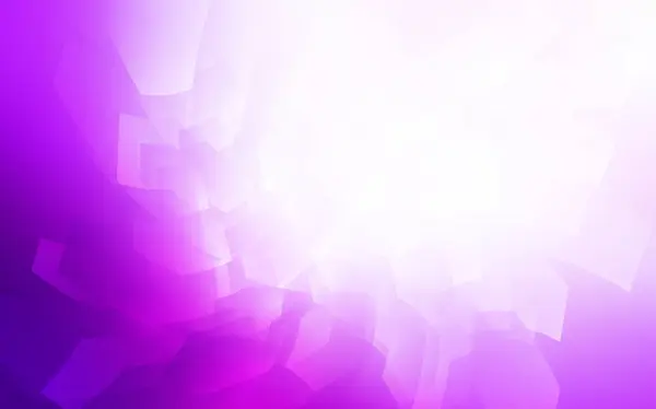 Licht Roze Vector Lay Out Met Hexagonale Vormen Ontwerpen Abstracte — Stockvector