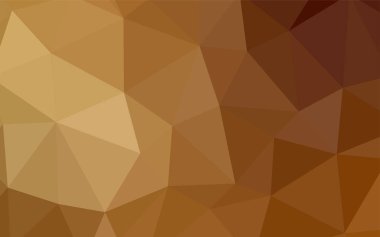 Hafif mavi vektör üçgen mozaik şablonu. Tamamen yeni bir renk illüstrasyon poligonal bir tarzda. Desen için bir marka kitabın zemin.