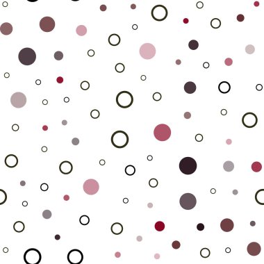 Koyu kırmızı lekeler ile sorunsuz kapak vektör. Kabarcıkları ile soyut tarzda bulanık dekoratif tasarım. Desen tasarım pencere panjur, perdeler.