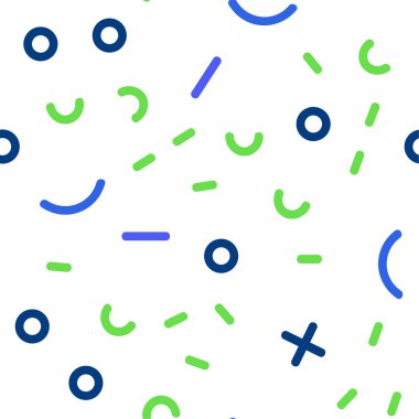 Açık mavi, yeşil vektör sorunsuz doku satırları unsurları ile. Beyaz arka planda kesintisiz degrade soyut çizgiler. Tekstil, kumaş, duvar kağıtları için tasarım.