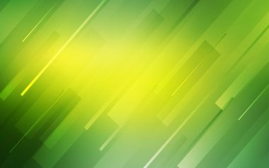 Açık yeşil, düz çizgileri olan sarı vektör düzeni. Çizgilerle modern geometrik soyut çizim. Güzel geçmişiniz için şablon.