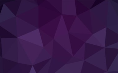 Işık mor, pembe vektör poligonal arka plan. Geometrik şekil gradyan ile Origami tarzında. İşiniz için yeni tasarım.