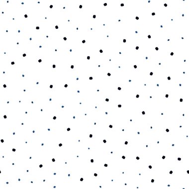 Koyu mavi daire şekilleriyle birlikte sorunsuz düzen vektör. İllüstrasyon renkli soyut daireler parlayan ayarlanmış. Desen için modaya uygun Kumaş, duvar kağıtları.