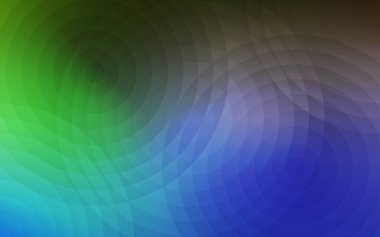 Açık mavi, yeşil vektör arka plan ile bubbles. Bulanık damla Glitter soyut Illustration yağmur. Desen-ebilmek var olmak kullanılmış için reklam, broşür.