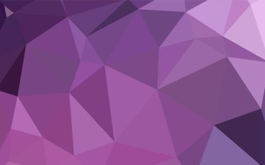 Işık mor, pembe vektör poligonal arka plan. Gradyan ile Origami tarzında yaratıcı geometrik şekil. Tamamen yeni bir tasarım sizin broşürü.