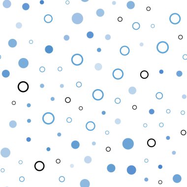 Hafif mavi vektör noktalar ile sorunsuz kapak. Bulanık damla Glitter soyut Illustration yağmur. Tekstil, kumaş, duvar kağıtları için tasarım.