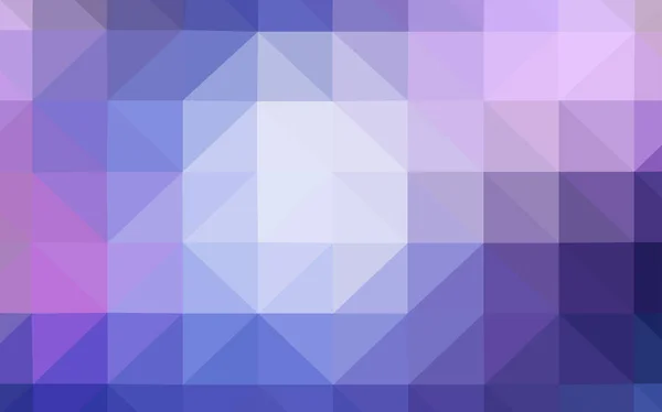 浅粉色 蓝色矢量多边形抽象背景 带有三角形的抽象样式的彩色插图 最佳三角形设计为您的企业 — 图库矢量图片