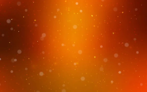 Світло Червоний Векторний Фон Різдвяними Сніжинками Декоративна Блискуча Ілюстрація Снігом — стоковий вектор