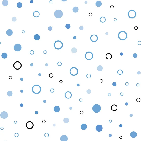 Light Blue Vector Seamless Cover Spots Glitter Abstract Illustration Blurred — Stock Vector