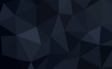 Koyu gri vektör poligonal model. Noktalı resim stili üçgenler ile yaratıcı çizimde. Senin arka plan için dokulu deseni.