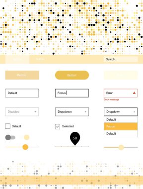Daireler ile ışık turuncu vektör stil rehberi. Başlığını renkli gradyan daireler modern stil kılavuzu. Bu web siteleri için kullanabileceğiniz şablon.