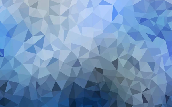 三角形のレイアウトを輝く光の青ベクトル 三角形の抽象的なスタイルにカラフルなイラスト Web サイトの新しいテクスチャ — ストックベクタ