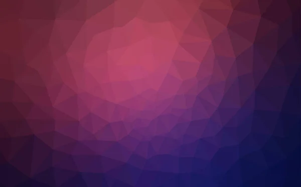 Violet Foncé Motif Triangles Gradient Vectoriel Rose Illustration Géométrique Créative — Image vectorielle