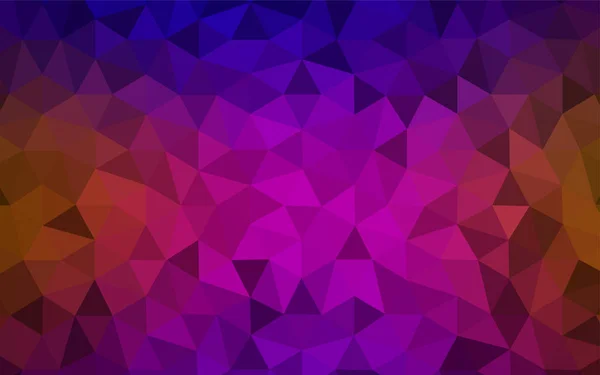 Vorlage Dunkelblaue Rote Vektorgradienten Dreiecke Eine Völlig Neue Farbillustration Polygonalen — Stockvektor