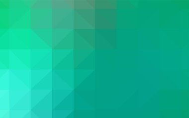 Işık yeşil vektör zemin Çokgen. Üçgen geometrik örnek gradyan ile. Web siteniz için yeni bir doku.