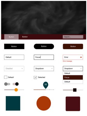 Koyu turuncu vektör tel kafes kiti gökada yıldız ile. Arka plan üzerinde renkli stil rehberi yıldız ile. Web siteleri, açılış sayfaları için güzel düzeni.