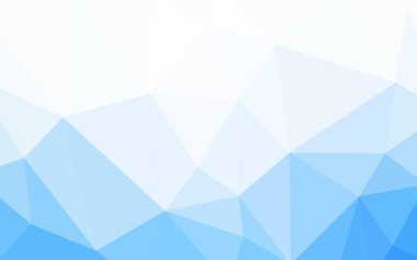 Hafif mavi vektör soyut mozaik arka plan. Tamamen yeni bir renk illüstrasyon poligonal bir tarzda. Web siteniz için yeni bir doku.