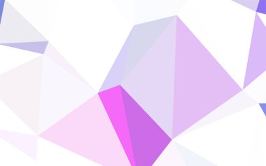 Hafif mavi vektör degrade üçgenler doku. Noktalı resim stili üçgenler ile yaratıcı çizimde. Web siteniz için yeni bir doku.