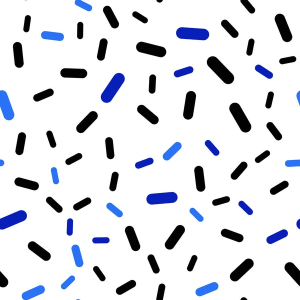 Light Blue Vector Seamless Layout Flat Lines Glitter Abstract Illustration — Stock Vector