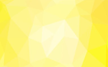 Işık sarı vektör zemin Çokgen. Gradyan ile zarif parlak poligonal illüstrasyon. Yeni şablon-ebilmek var olmak kullanılmış için marka kitap.