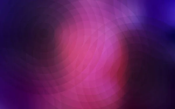 暗い紫ベクトル背景ドット カラフルなグラデーションと抽象的な背景のぼけの泡 未来的な広告 小冊子のパターンに使用できます — ストックベクタ