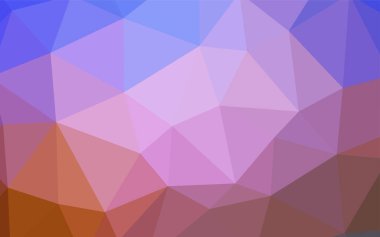 Açık mavi, sarı vektör soyut mozaik arka plan. Gradyan ile poligonal soyut resim. İşiniz için yeni tasarım.