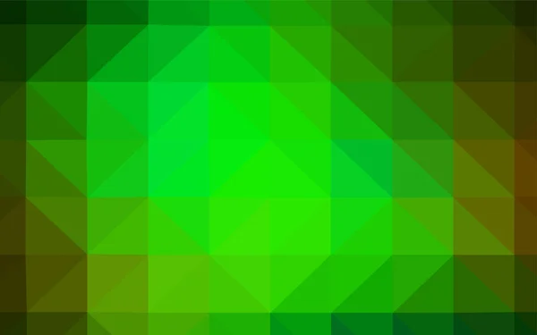Tmavě Modrý Vektor Abstraktní Polygonální Šablona Polygonální Abstraktní Ilustrace Přechodem — Stockový vektor