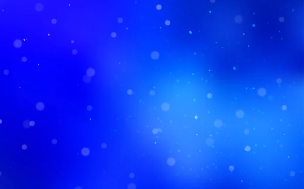 Agencement Vectoriel Bleu Clair Avec Des Flocons Neige Brillants Illustration — Image vectorielle