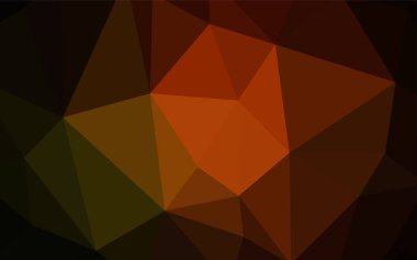 Koyu pembe vektör poligonal model. Üçgenler ile renkli resimde parlayan. Desen için bir marka kitabın zemin.