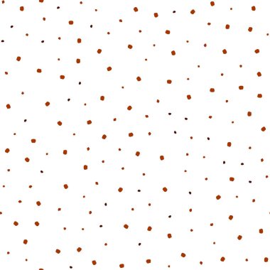 Koyu kırmızı daire şekilleriyle birlikte sorunsuz düzen vektör. Bulanık daireler doğa tarzı ile güzel renkli resimde. Duvar kağıdı, kumaş üreticileri için modaya uygun bir tasarım.