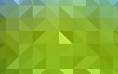 Işık yeşil vektör zemin Çokgen. Geometrik şekil gradyan ile Origami tarzında. İşiniz için en iyi üçgen tasarım.