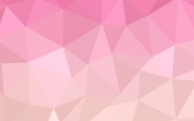 Üçgen kapak parlayan ışık pembe vektör. Poligonal illüstrasyon parlayan, hangi üçgen oluşur. Desen için bir marka kitabın zemin.