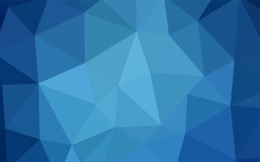 Açık mavi, vektör düşük poli düzen sarı. Üçgenler ile renkli soyut resimde. Web siteniz için yeni bir doku.