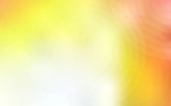 浅红色 黄色矢量盖有斑点 带有气泡的抽象风格的模糊装饰设计 图案可用于广告 — 图库矢量图片