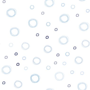 Koyu Mavi noktalı sorunsuz zemin vektör. Soyut illüstrasyon renkli baloncuklar doğa tarzı ile. Desen-ebilmek var olmak kullanılmış için reklam, broşür.