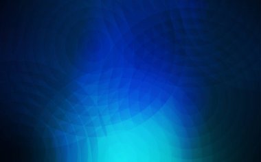 Koyu mavi vektör arka plan kabarcıkları ile. Kabarcıkları ile soyut tarzda bulanık dekoratif tasarım. Güzel tasarım, iş reklam için.