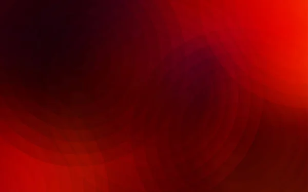 Mörk Röd Vektorbakgrund Med Bubblor Abstrakta Illustrationen Med Färgade Bubblor — Stock vektor